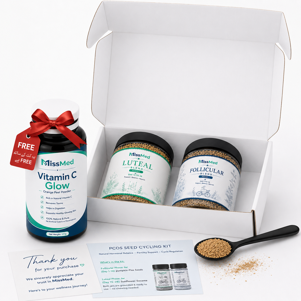 PCOS 360 Kit + Free Vitamin C Glow